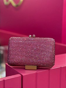 ALUGUEL BOLSA MINU PINK STRASS