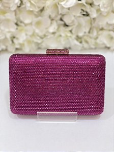 ALUGUEL BOLSA MINU FUCSIA QUADRADA FINA