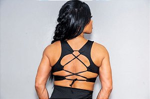 Top resistente com bojo - Extreme Ladies - Moda fitness casual