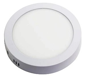 Plafon Led  Luminárias  Sobrepor   Redondo  12w Branca  Frio 6500k bivolt 17cm×17cm