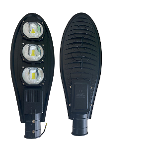 Luminária Led Pública Pétala Cob 150w Poste De Rua 75% Lúmen IP67 Branco Frio 6500K Bivolt 110v-220v