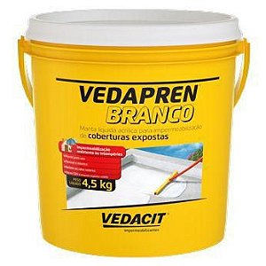 VEDAPREN BRANCO 4,5KG OTTO BAUNGART