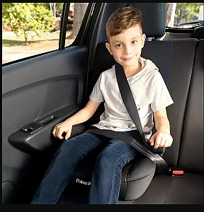 Assento Elevação Booster Infantil Isofix Carro Fisher Price