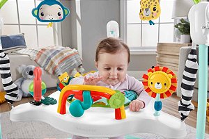 Fisher Price Fisher-Price Brinquedo E Cadeira De Bebê Pula-Pula Selva
