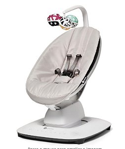 Cadeira Musical 4 Moms Mamaroo 5.0 Wifi Bluetooth - Cinza