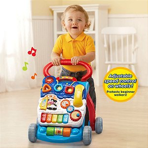 Andador De Atividades Vtech Com Som E Luz Colorido