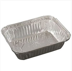 Marmitinha C/ Tampa Branca/Prata 220G C/10 Unidades - Maricota Festas