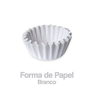 Forminha Nº05 Plac Branco C/100 Unidades - Maricota Festas