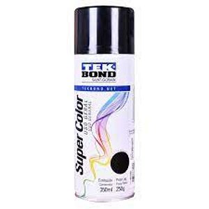 TEKBOND - TINTA SPRAY PRETO BRILHANTE 350ml 250g