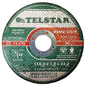 TELSTAR - Disco De Corte Inox Metal 115mm Extra Fino