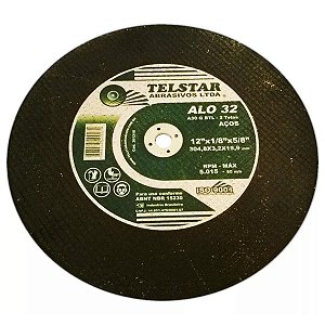 TELSTART - Disco Ferro Telstar 12 X 1/8 X 5/8 2 Telas 301218