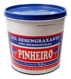Desengraxante Em Gel Com Microesferas 2,5 KG Pinheiro Desengordurante