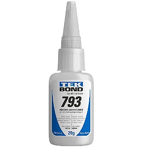 Cola Adesivo Instantâneo 793 20g Média Viscosidade Tek Bond Cor Incolor