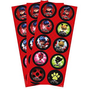 12 Copos Ladybug Cat Noir Core Festa De Aniversário 180 ML - Fantasia Kids