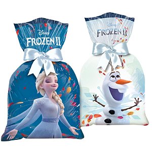 24 Sacolas Frozen Saquinho Lembrancinha Surpresa Festa Aniversário