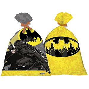 8 Sacolas Batman Saquinho Lembrancinha Surpresa Festa Aniversário