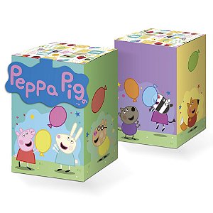 8 Caixas Surpresa Decoração Festa Peppa Pig Lembrancinha