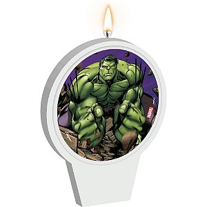 Vela Plana Mêsversário Festa Hulk Aniversário