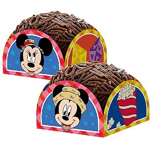 50 Porta Forminha Doces Tema Festa Mickey Junina/Julina