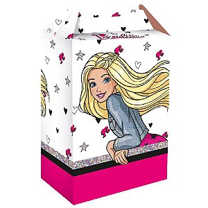 8 Caixas Surpresa Lembrancinha Festa Barbie