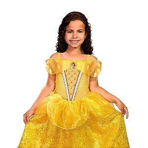 Fantasia Vestido Aurora Bela Adormecida Infantil - Fantasia Kids