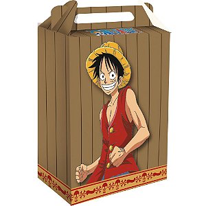 8 Caixas Surpresa Lembrancinha Festa One Piece