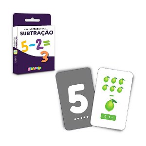 Cartas Educativas - Subtração