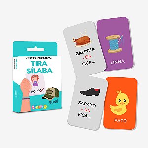 Cartas Educativas - Tira Sílaba