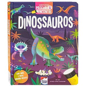Livro Lanterna - Procure e Encontre Dinossauros