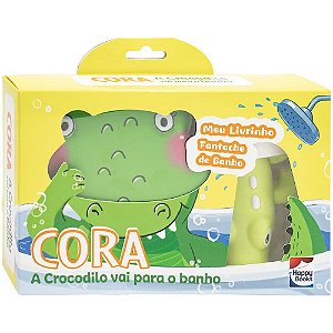 Meu Livrinho Fantoche de Banho: Cora, a Crocodilo vai para o Banho