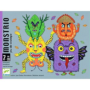 Jogo de cartas - Monstrio Djeco