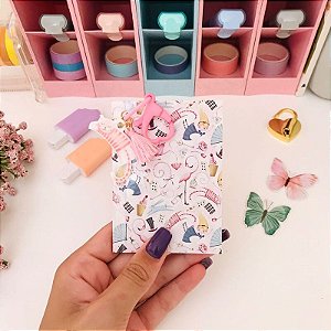 Caderno Chaveirinho Alice
