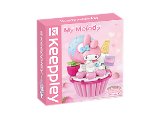 Blocos de Montar Cupcake Morango da My Melody