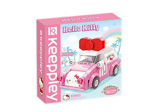 Blocos de Montar Mini-Carro Hello Kitty