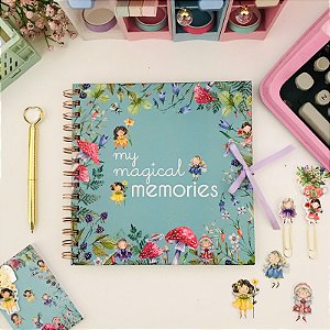 Álbum Scrapbook Floresta Encantada