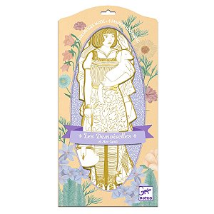 Silhuetas para colorir - Scout e amigas djeco