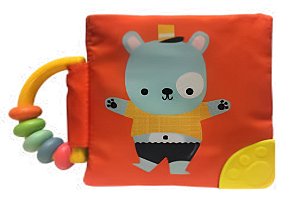 Meu livro macio com chocalho e mordedor: Urso