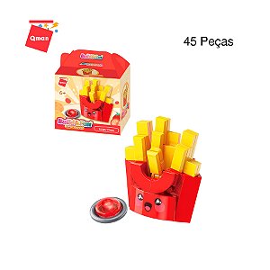 Blocos de Montar Fast Food Batata Frita