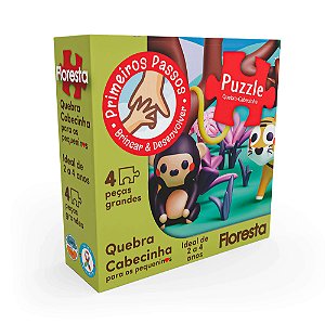 Primeiros Passos - Quebra Cabeça Floresta
