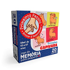 Primeiros Passos - Memória Emoções Capivara