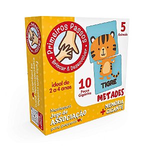 Primeiros Passos - Jogo Associação Metades