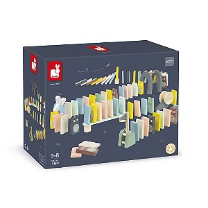 Jogo Percurso dos Dominós 100 Peças Swett Coccon