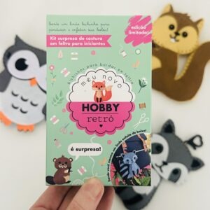 Kit Surpresa de Costura Feltro - Bichinhos