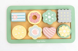 Kit Bandeja de Bolos com luva