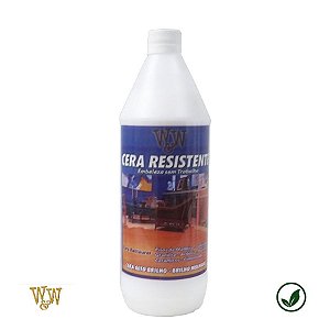 Cera resistente alto brilho W&W (para diversos pisos)