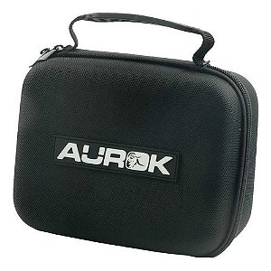 Case/ Estojo Rígido Aurok Para Proteção De Abafador E Óculos - S/ Mosquetão