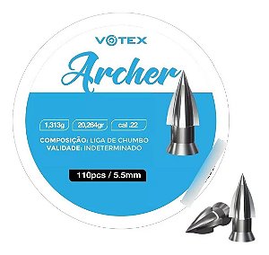 Chumbinho Votex Archer 5.5mm 20,26gr 110un