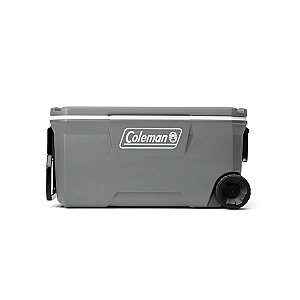 Caixa Cooler Térmico Com Rodas 100qt 95l Silver Ash - Coleman