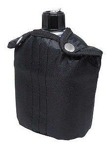 Cantil de Aluminio Xepa Preto 900ml - Nautika