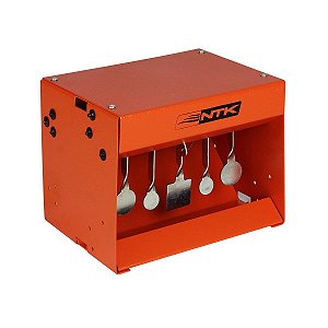 Alvo Trapper Full Metal Com Silhuetas E Coletor Chumbo - NTK